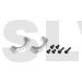 217051 CNC Tail Support Clamp (silver anodized)  